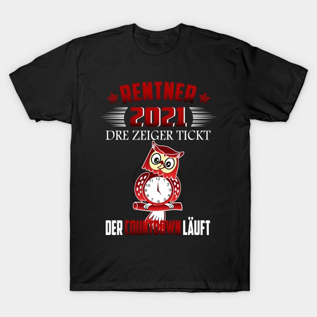 Rentner 2021 T-Shirt by BC- One- Shop